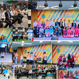 กิจกรรม ร้อง เล่น เต้น เรียนรู้ ณ เวทีเฟื่องฟ้า อาคาร 1 มหาวิทยาลัยสวนดุสิต