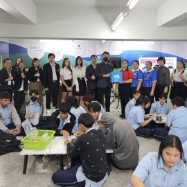การทำกิจกรรม Workshop ณ โรงเรียนทีปังกรวิทยาพัฒน์ (วัดน้อยใน) เขตตลิ่งชัน จังหวัดกรุงเทพมหานคร