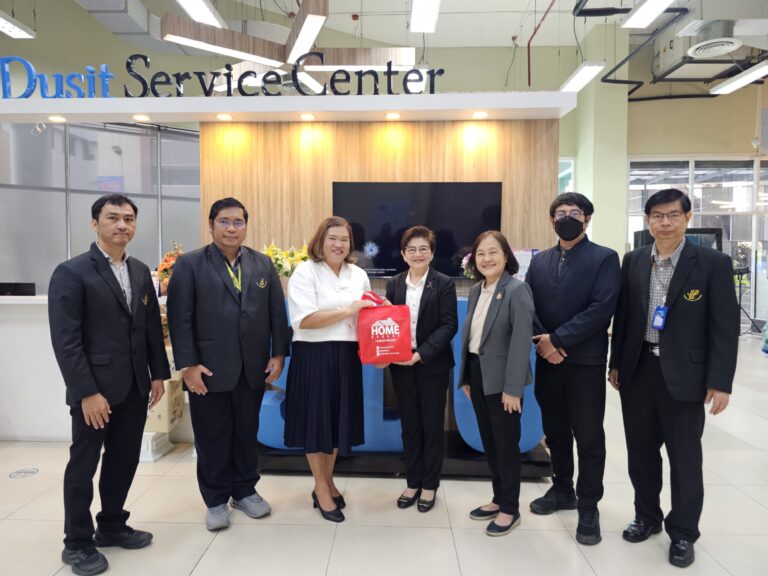 นายกสมาคมเทคโนโลยีชีวภาพแห่งประเทศไทย เข้าพบ คณบดี คณะวิทยาศาสตร์และเทคโนโลยี