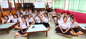 หลักสูตรอุตสาหกรรมชีวภาพเพื่อธุรกิจ จัดกิจกรรมแนะแนว     การศึกษาต่อ TCAS70 ณ โรงเรียนโยธินบูรณะ 2                    (สุวรรณสุทธาราม)